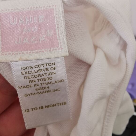 2/$20 Janie & Jack short sleeve t-shirt size 12-18 m - Picture 4 of 4
